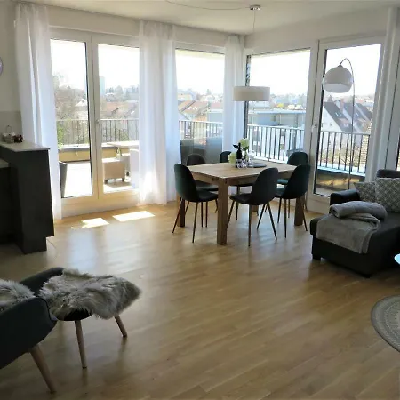 Bodensee Luxus Ferienwohnung Claudia 3 * Φριντρισχάφεν